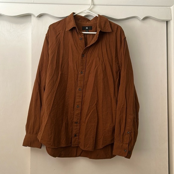 Banana Republic Mens Rust color Button Down | Size XL - Picture 1 of 9